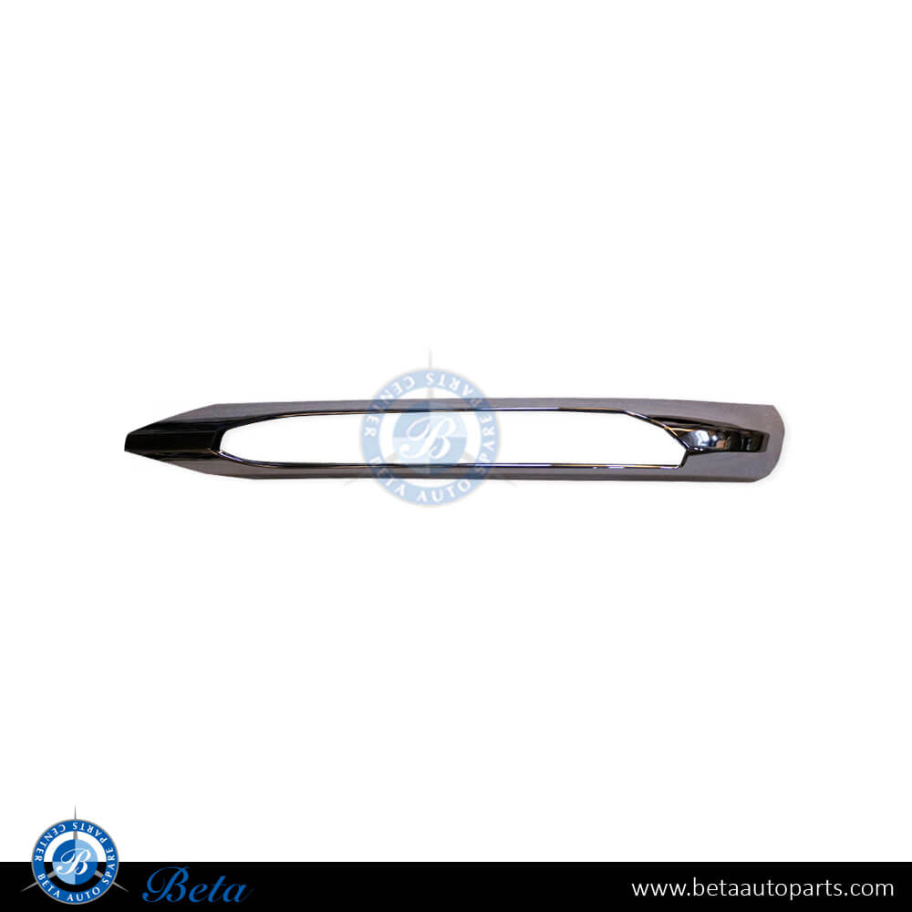 Left Side Fog Lamp DRL Cover Chrome Moulding Normal AMG for Mercedes C-Class W204 2011-2014 models, Part Number 2048852974