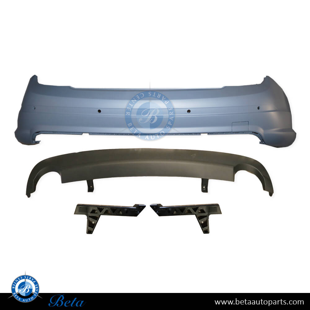 Rear Bumper AMG C300 for Mercedes C-Class W204 2008-2014 models, Part Number 2048853025