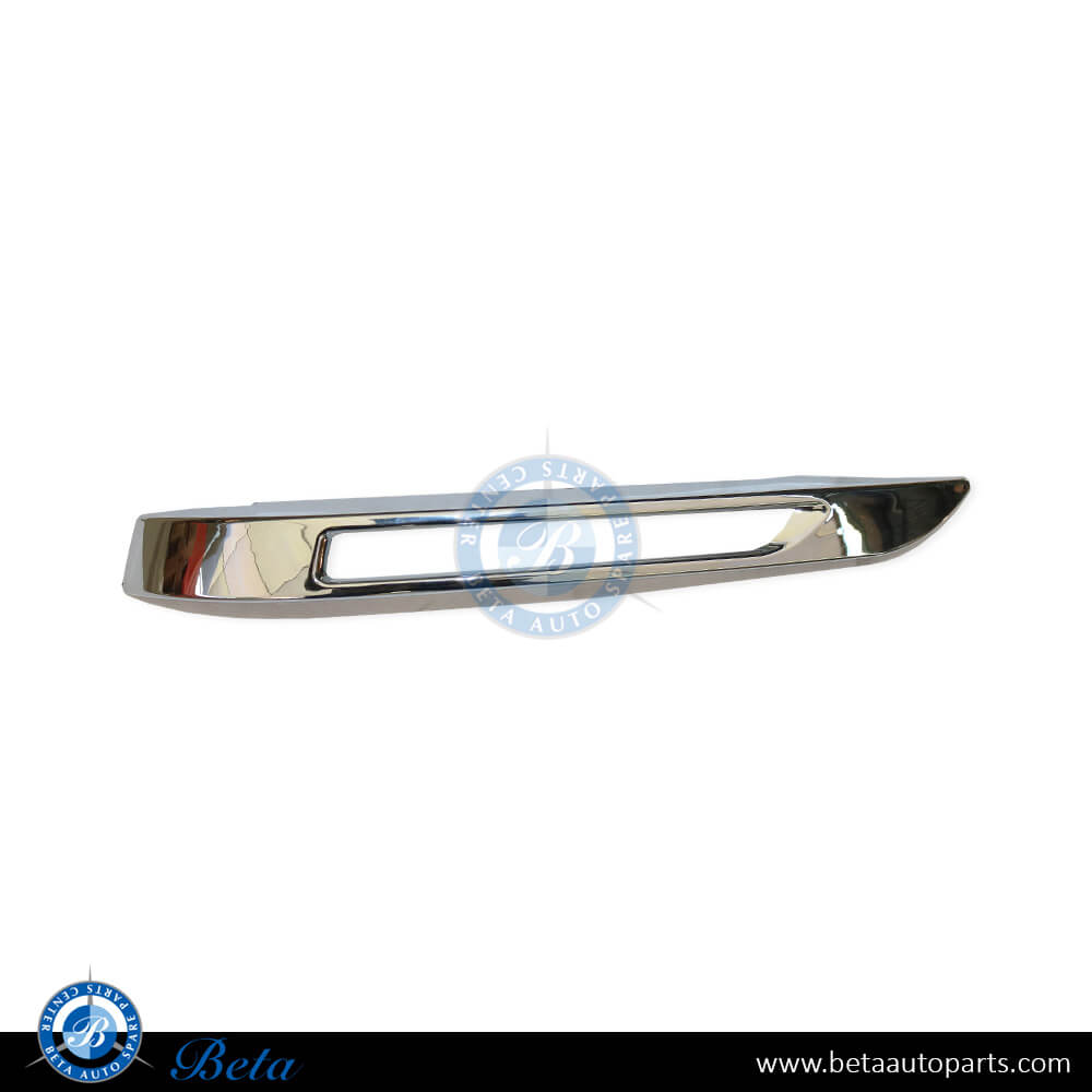 Left Side Fog Lamp Cover Chrome Moulding for Mercedes GLK-Class X204 2012-2015 models, Part Number 2048853374