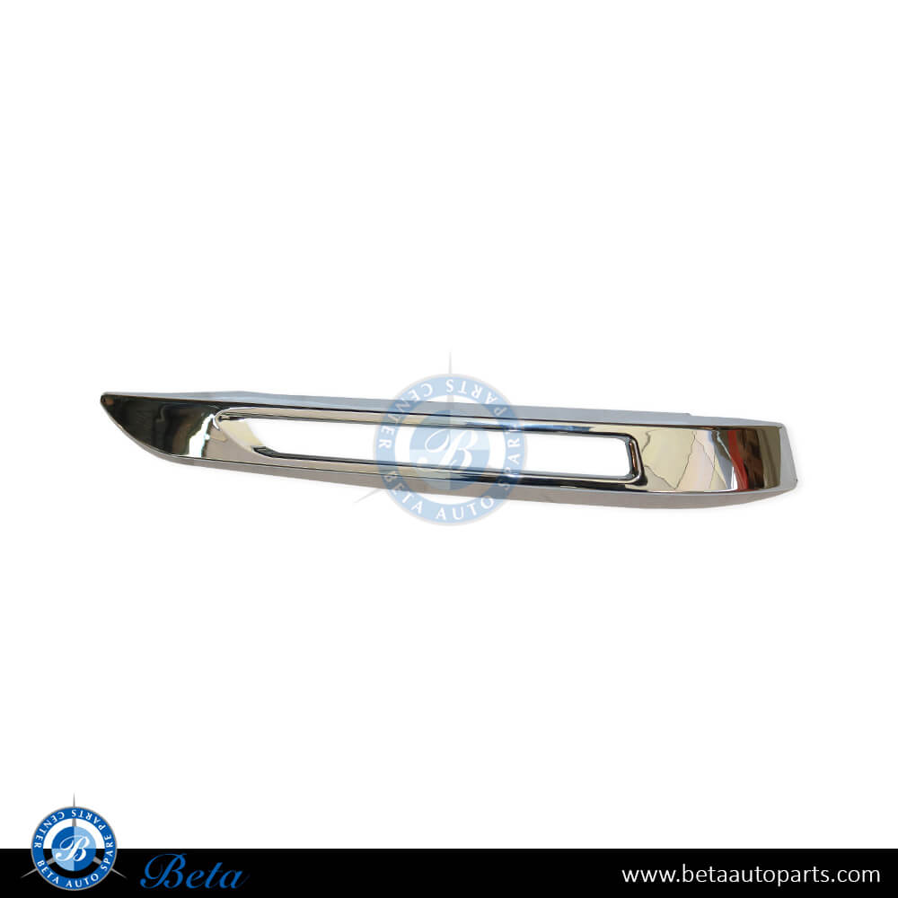 Right Side Fog Lamp Cover Chrome Moulding for Mercedes GLK-Class X204 2012-2015 models, Part Number 2048853474