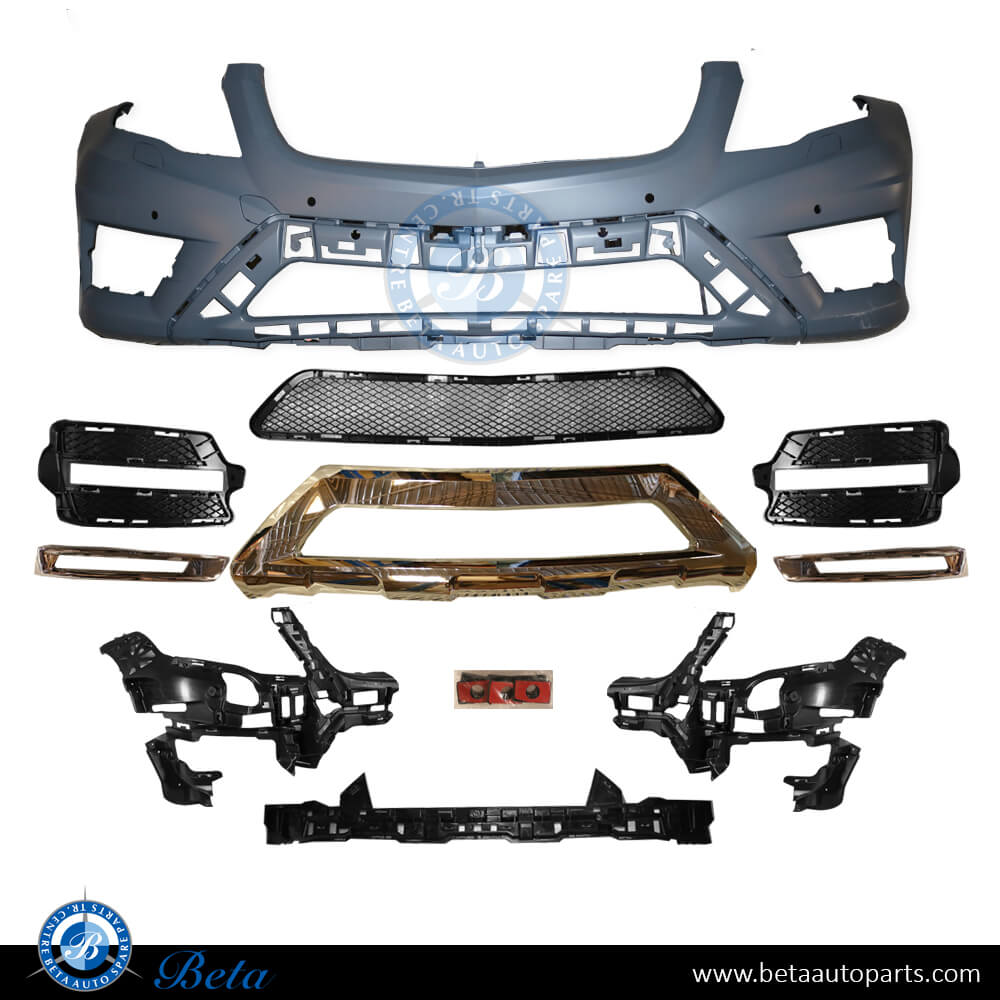 Front Bumper AMG for Mercedes GLK-Class X204 2012-2015 models, Part Number 2048857838