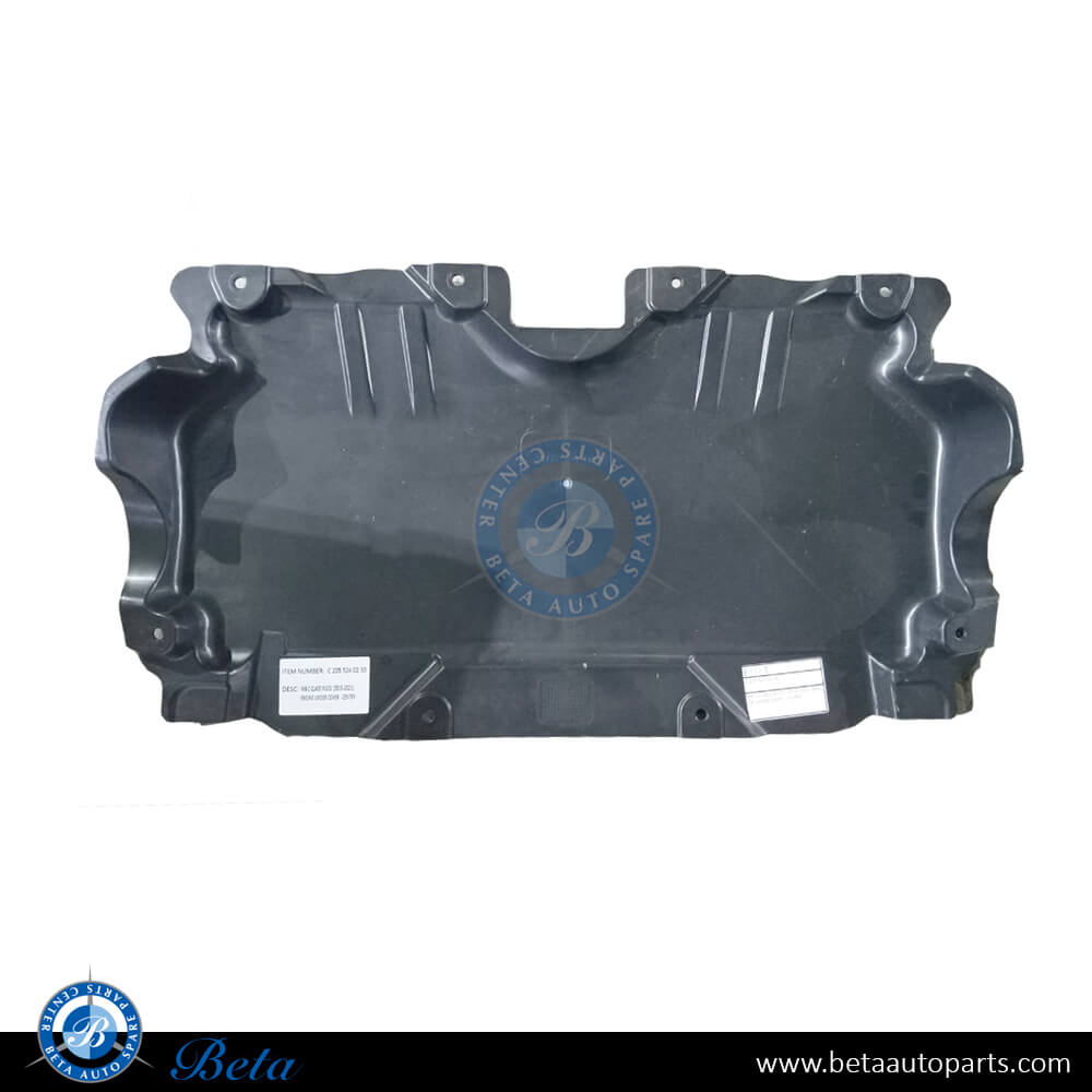 Engine under cover for Mercedes C-Class W205 2015-Up models, Part Number 2055240230