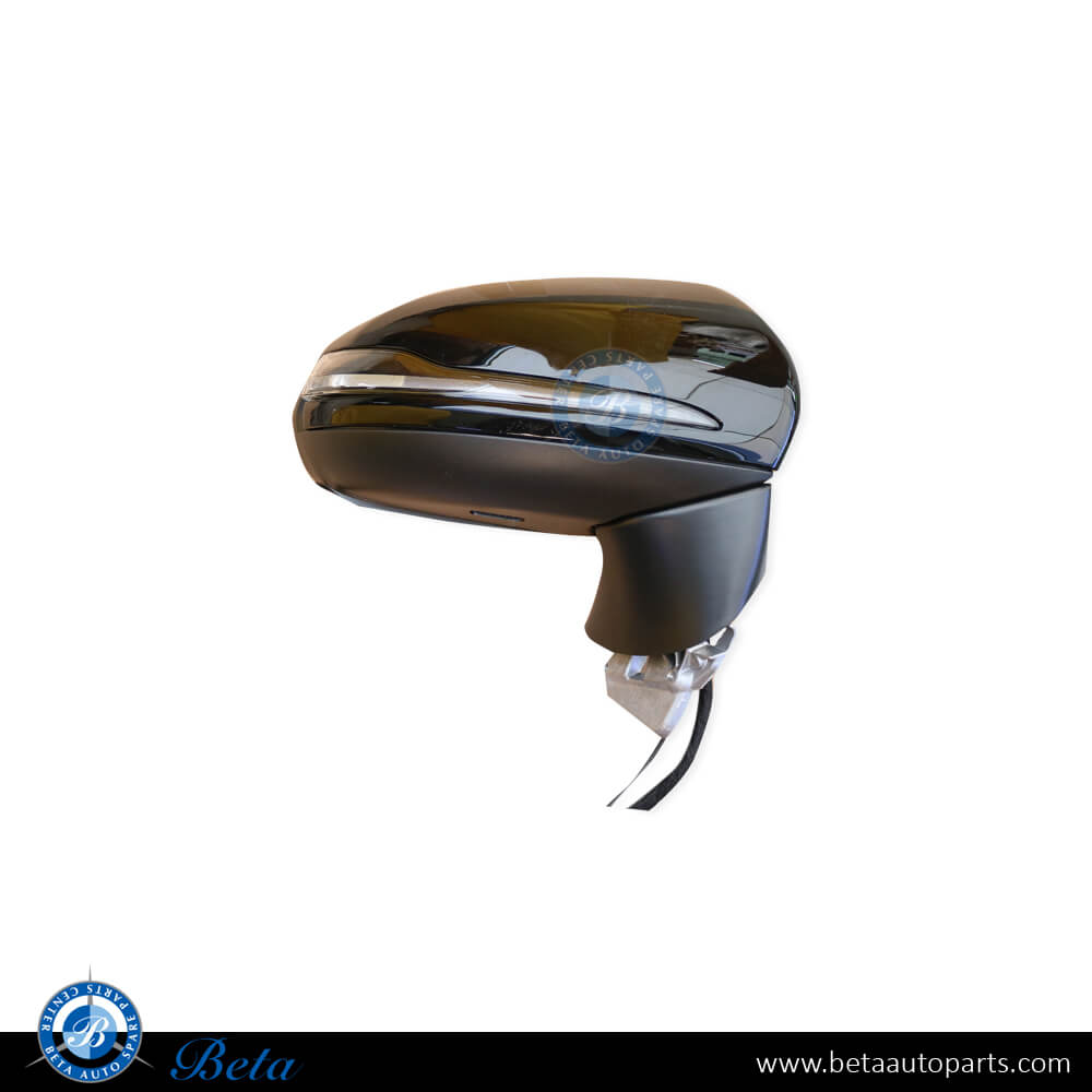 Right Side Side Mirror Assy with Gps with Memory with Folding with Blind Spot for Mercedes C-Class Coupe C205 2015-Up models, Part Number 2058104005