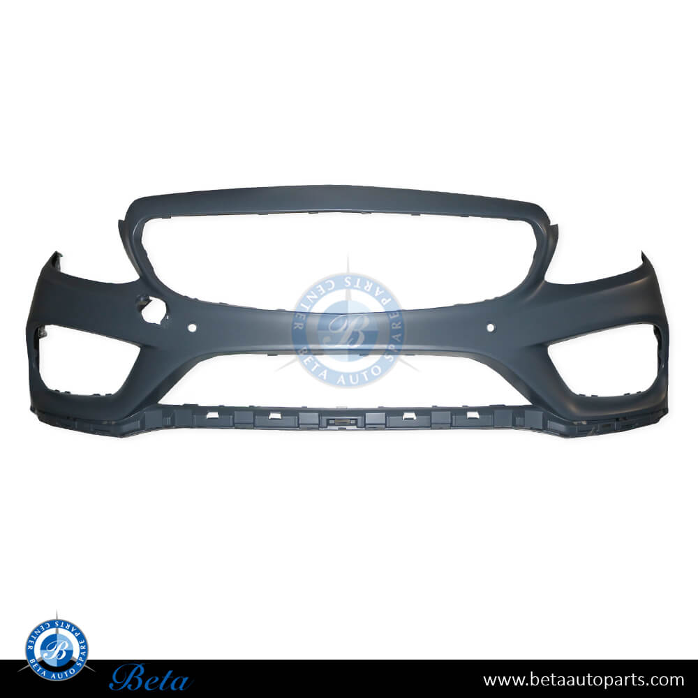 Front Bumper with PDC/Park Assist/Sport Package without Camera hole Normal AMG for Mercedes C-Class W205 2015-2018 models, Part Number 2058801840