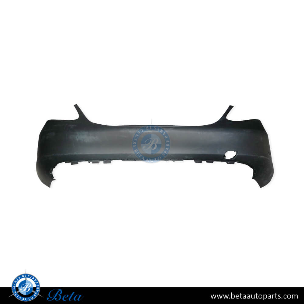 Rear Bumper with Park Assist with Moulding Hole for Mercedes C-Class W205 2015-2018 models, Part Number 2058806400