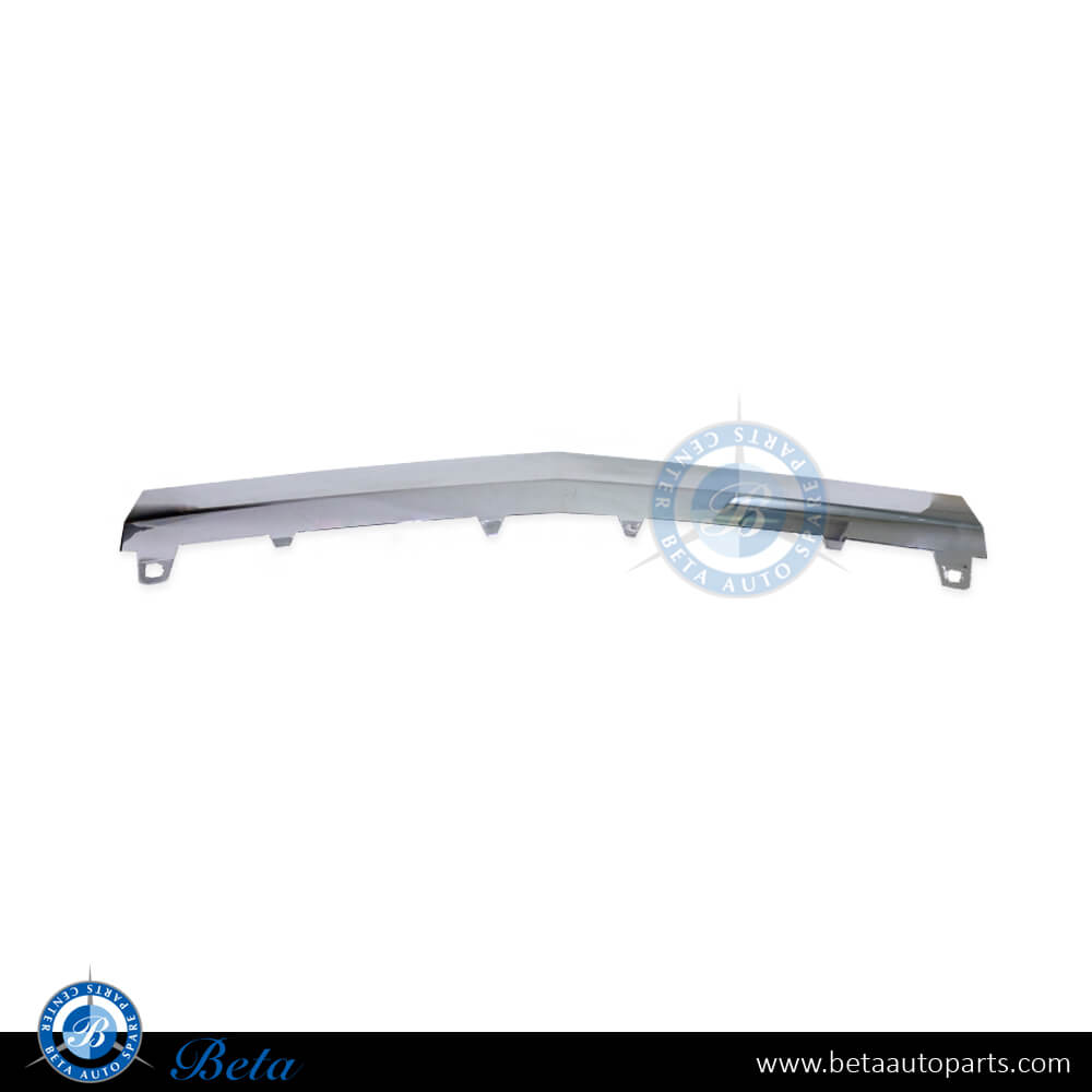 Front Bumper Chrome Moulding Normal AMG for Mercedes C-Class W205 2015-2018 models, Part Number 2058851574