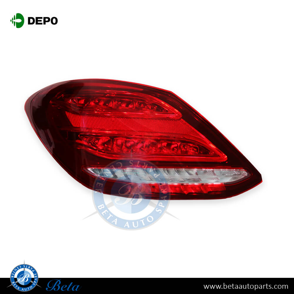 Left Side Tail Lamp LED for Mercedes C-Class W205 2015-2018 models, Part Number 2059060357