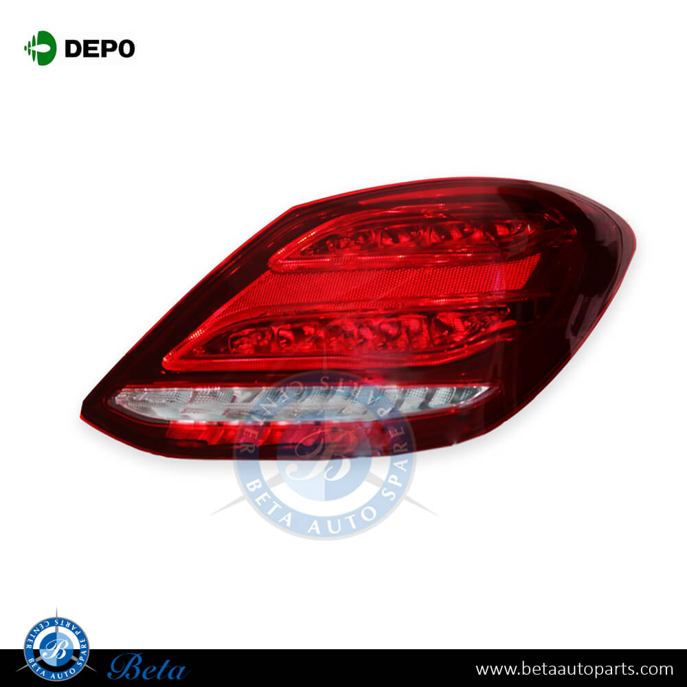 Right Side Tail Lamp LED for Mercedes C-Class W205 2015-2018 models, Part Number 2059060457