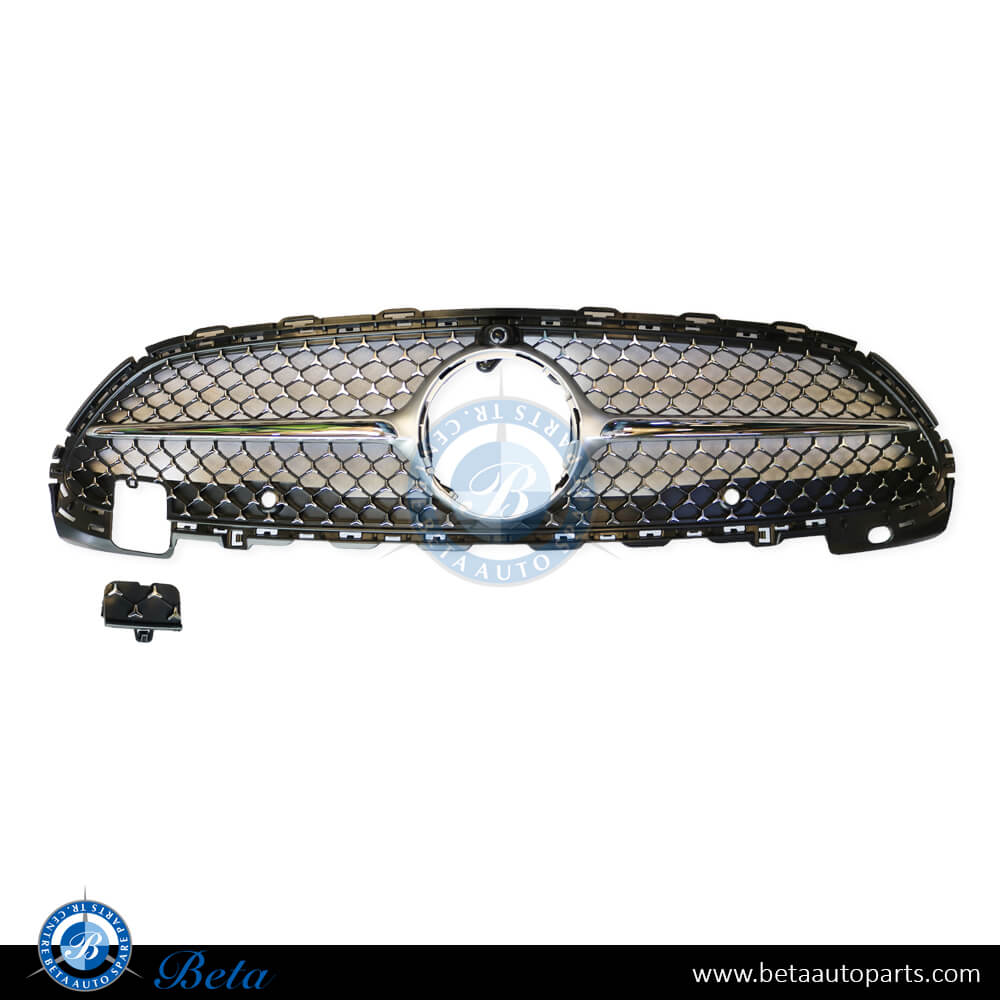 Grille AMG Diamond look with Camera hole for Mercedes C-Class W206 2022-Up models, Part Number 2068805105