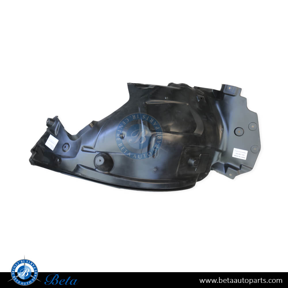 Left Side Front Wheel Fender Liner Rear Half for Mercedes C-Class W206 2022-Up models, Part Number 2068807304