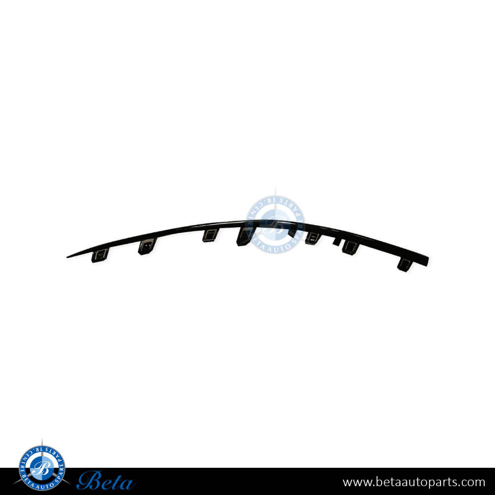 Left Side Front Bumper Lower Moulding Normal AMG - Black for Mercedes C-Class W206 2022-Up models, Part Number 2068854302