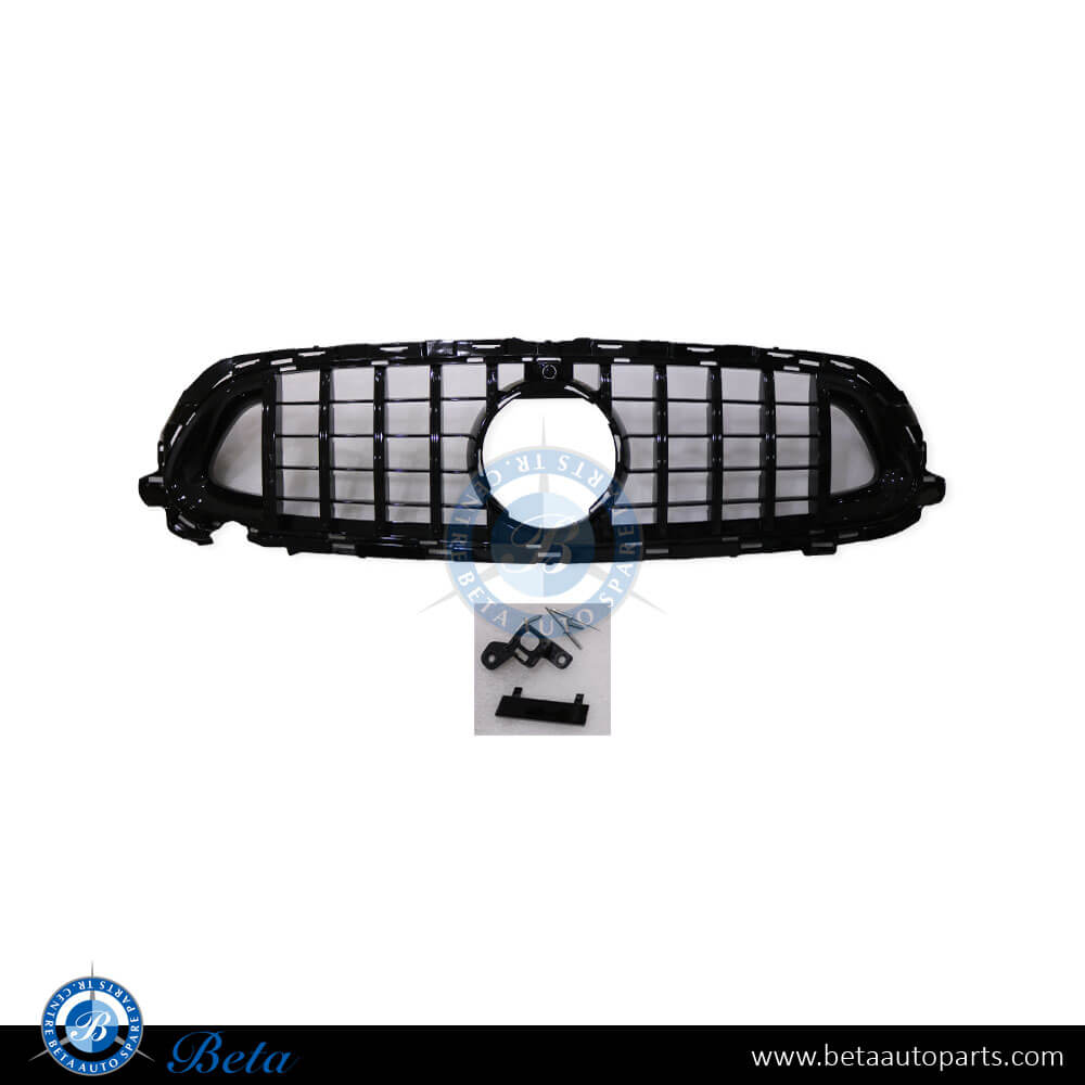 Radiator Grille BBS Look Black Color for Mercedes C-Class W206 2022-Up models, Part Number 2068883300