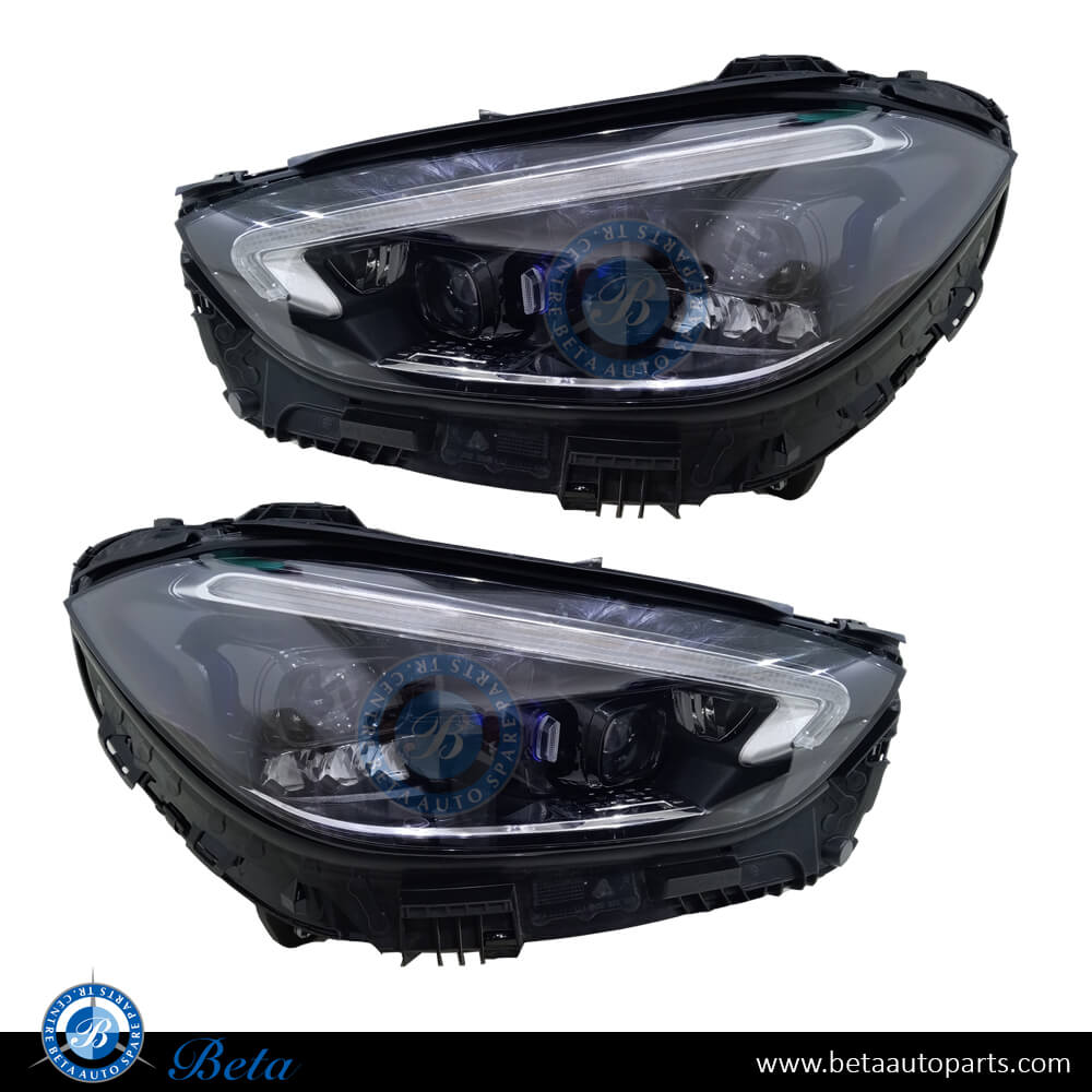 Headlamp Upgrade from Static to Digital LED Look for Mercedes C-Class W206 2022-Up models, Part Number 2069065401 / 2069065501