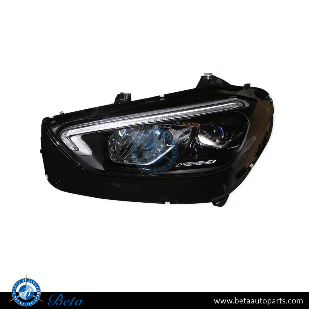 Left Side Headlamp Static LED for Mercedes C-Class W206 2022-Up models, Part Number 2069065401