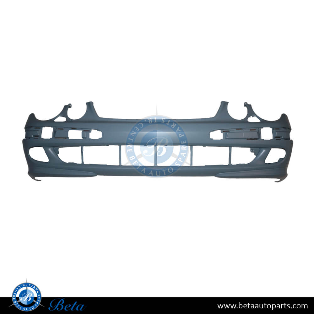 Front Bumper with Washer Avantgarde for Mercedes E-Class 2003-2005 models, Part Number 2118800240