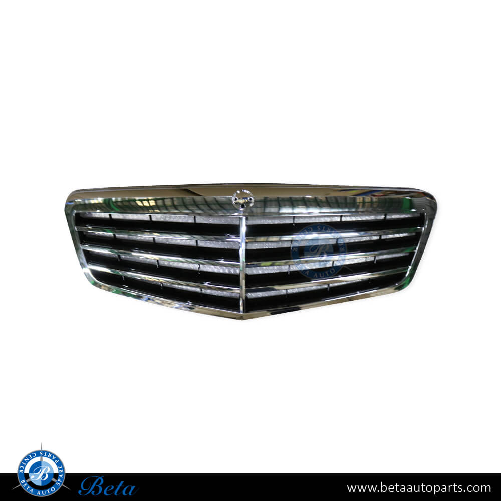 Mercedes E-Class W212 (2010-2013), Grille Avantarde (Black and Chrome), China, 2128800583