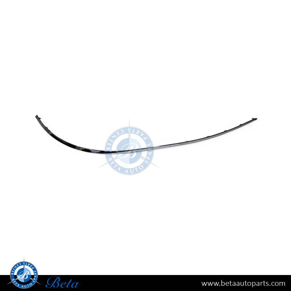 Mercedes E-Class W212 (2010-2013), Rear bumper chrome moulding (Right), Taiwan, 2128852221 / 2128850821