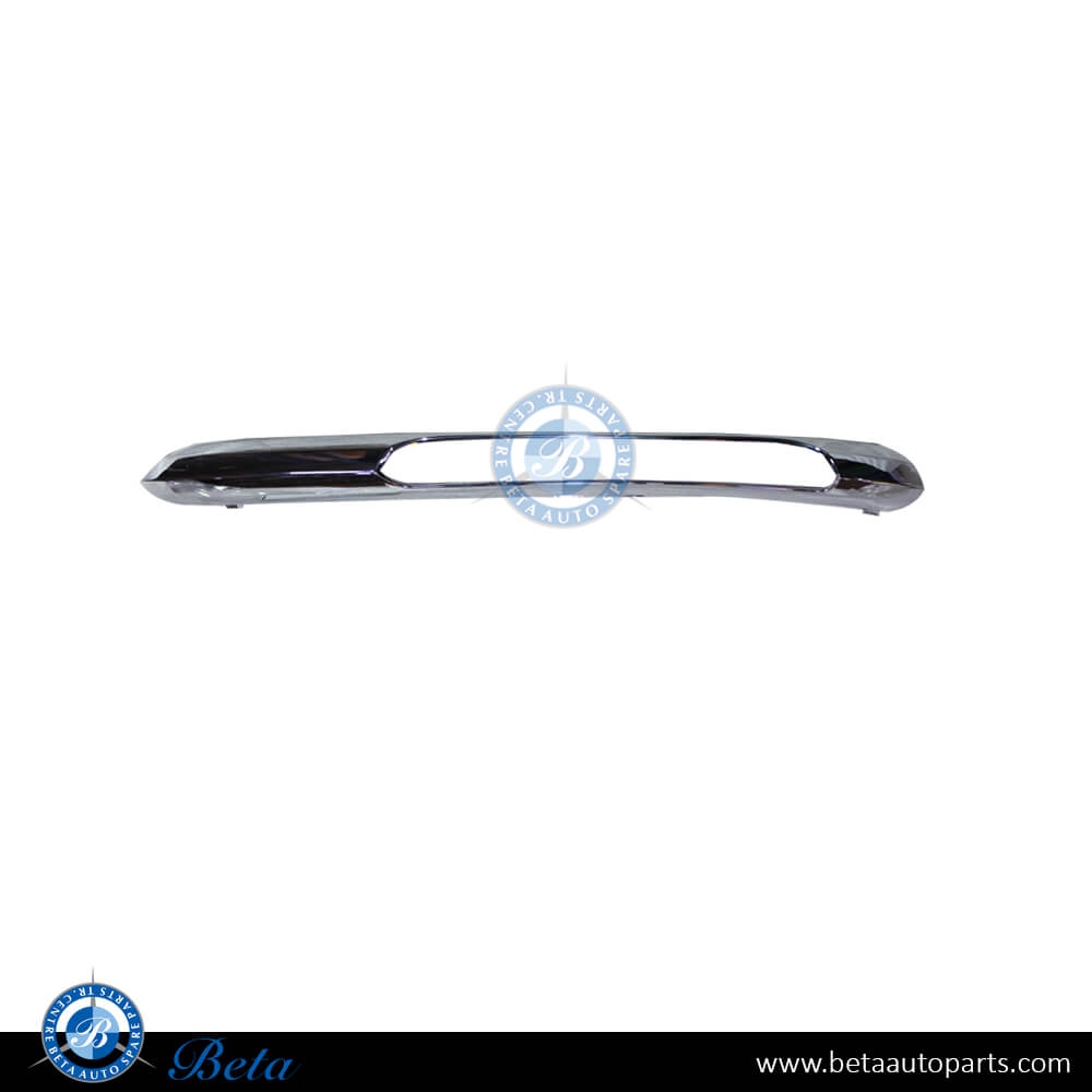 Left Side Fog Lamp (DRL) Cover Moulding Avantgarde - Chrome (Left) for Mercedes E-Class 2010-2013 models, Part Number 2128851774