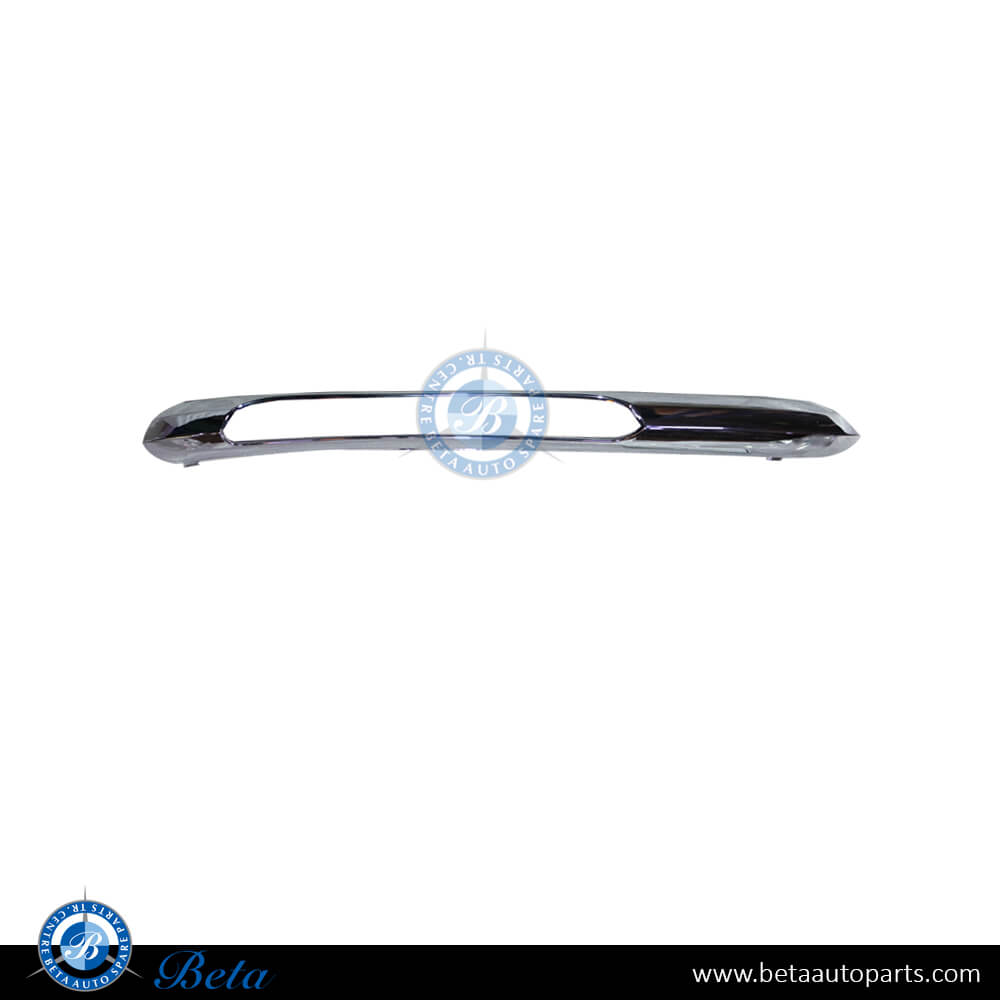 Right Side Fog Lamp (DRL) Cover Moulding Avantgarde - Chrome (Right) for Mercedes E-Class 2010-2013 models, Part Number 2128851874