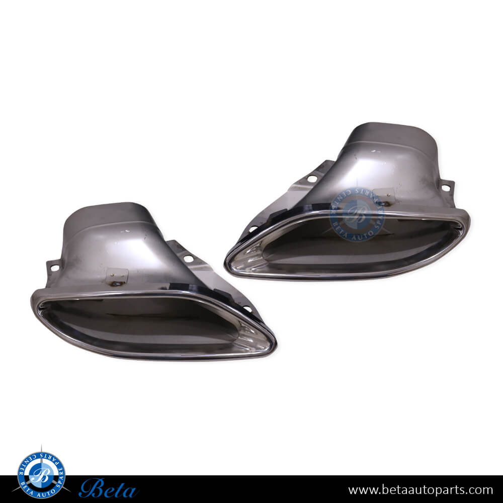 Exhaust Tips Normal AMG for Mercedes E-Class W213 2021-Up models, Part Number 2134900327 / 2134900427