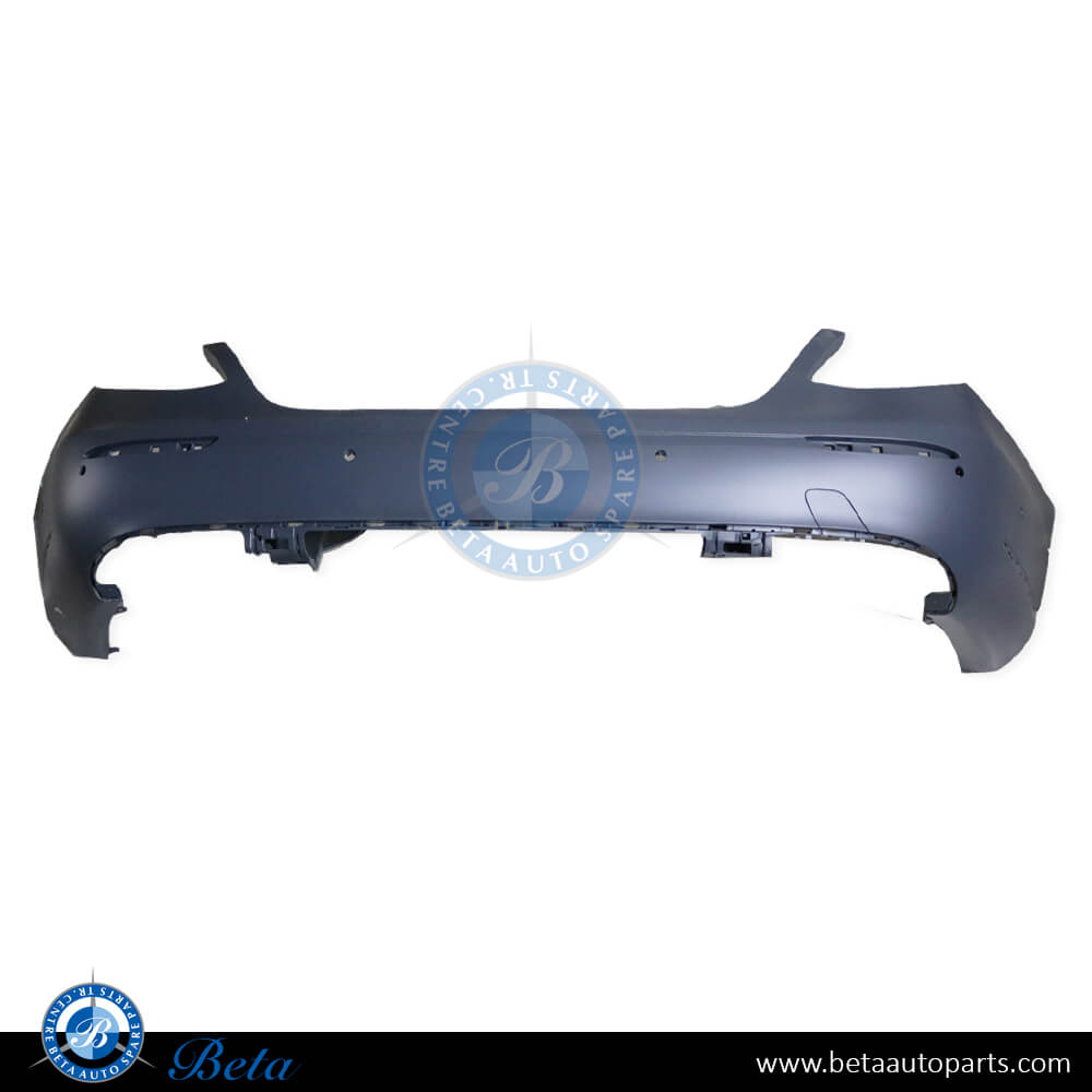 Rear Bumper with PDC Exterior Luxury Package for Mercedes E-Class W213 2017-2020 models, Part Number 2138850825