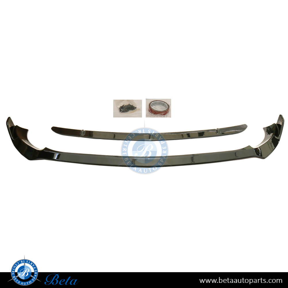 Front Bumper Lower Spoiler BBS Look for Normal AMG for Mercedes E-Class W213/C238 2021-Up models, Part Number 2138851707