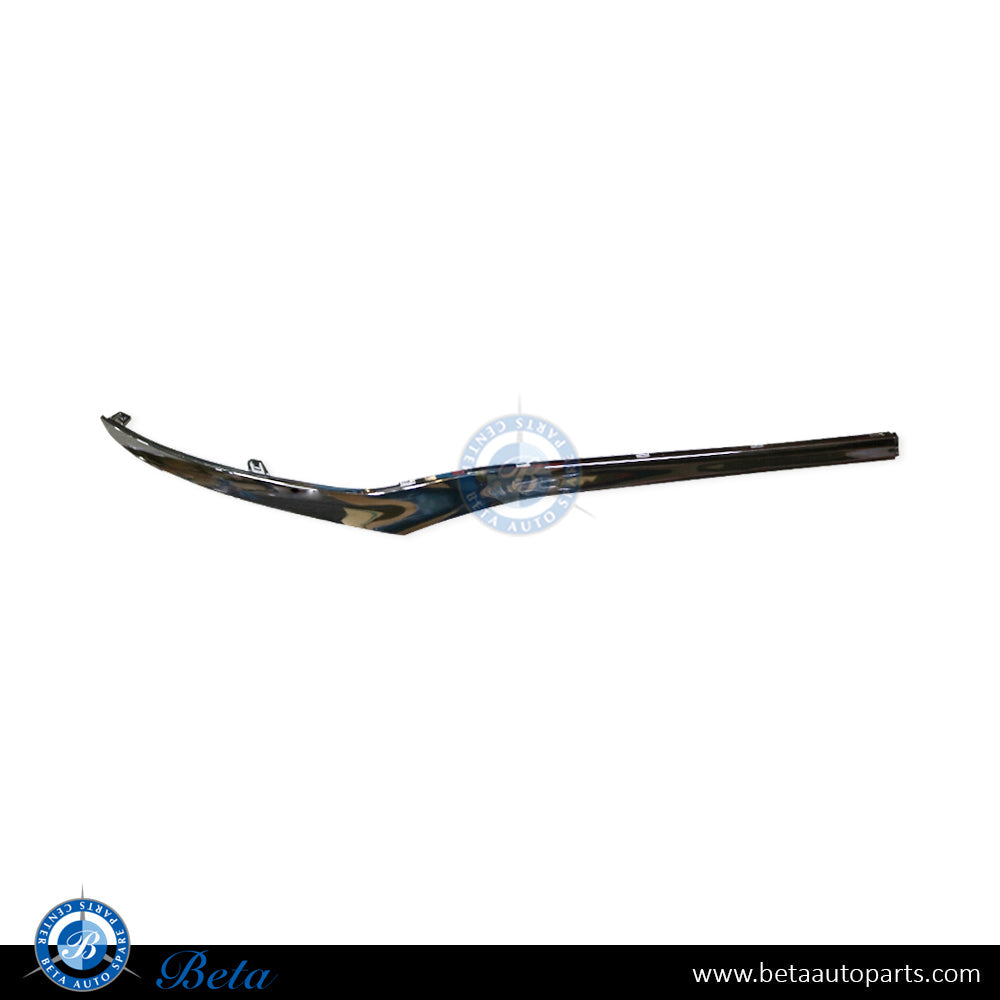 Right Side Front Bumper Lower Chrome moulding - Avantgarde for Mercedes E-Class W213 2021-Up models, Part Number 2138852203