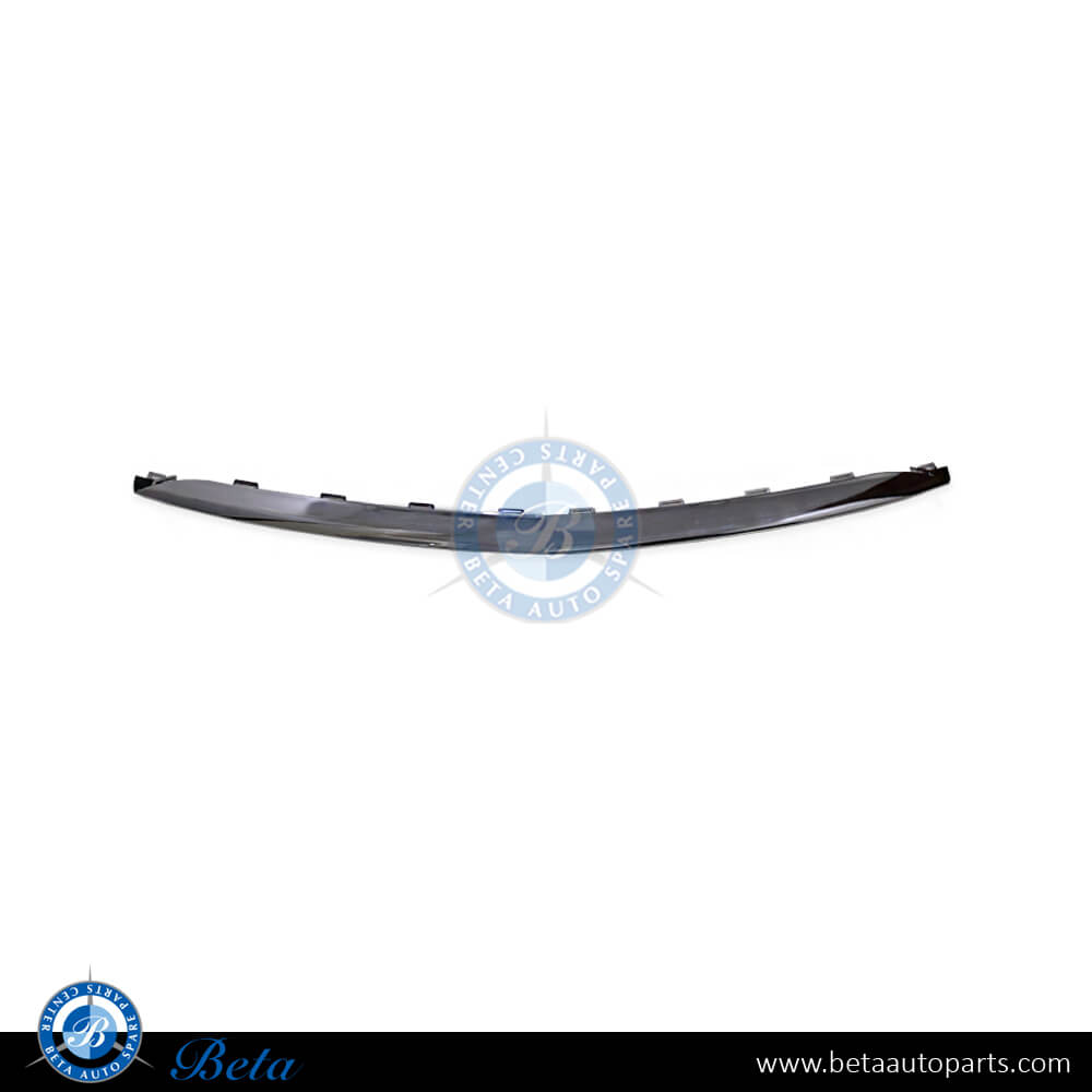 Front Bumper Chrome Moulding Normal AMG for Mercedes E-Class W213 2017-2020 models, Part Number 2138857000