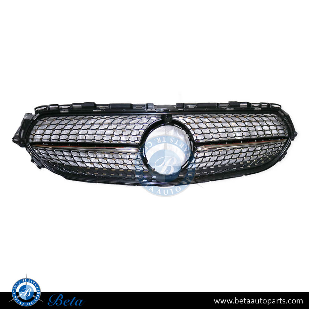 Radiator Grille assembly Diamond Look For Standard for Mercedes E-Class W213 / C238 2021-Up models, Part Number 2138882A60