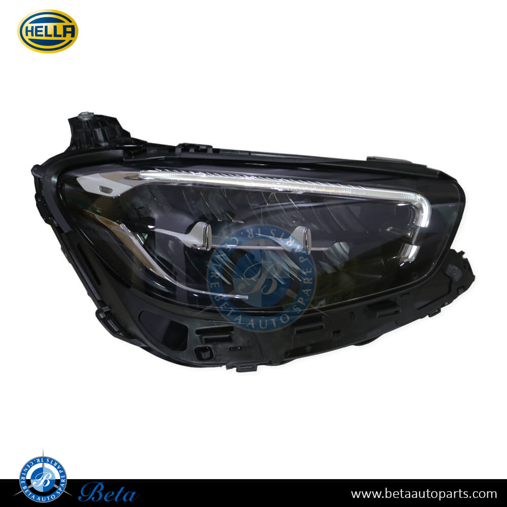 Right Side Headlamp Static LED - USA Type for Mercedes E-Class W213 2021-Up models, Part Number 2139063610 / 2139066808