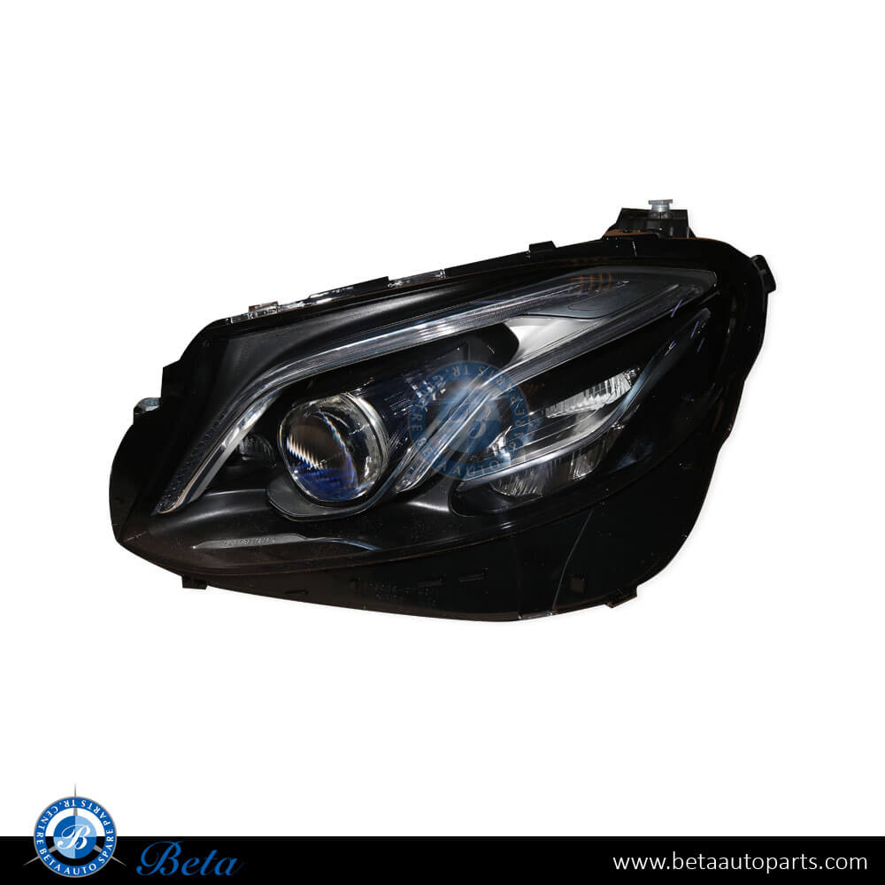 Left Side Headlamp Dynamic LED - Blue LED for Mercedes E-Class W213 2017-2020 models, Part Number 2139067101