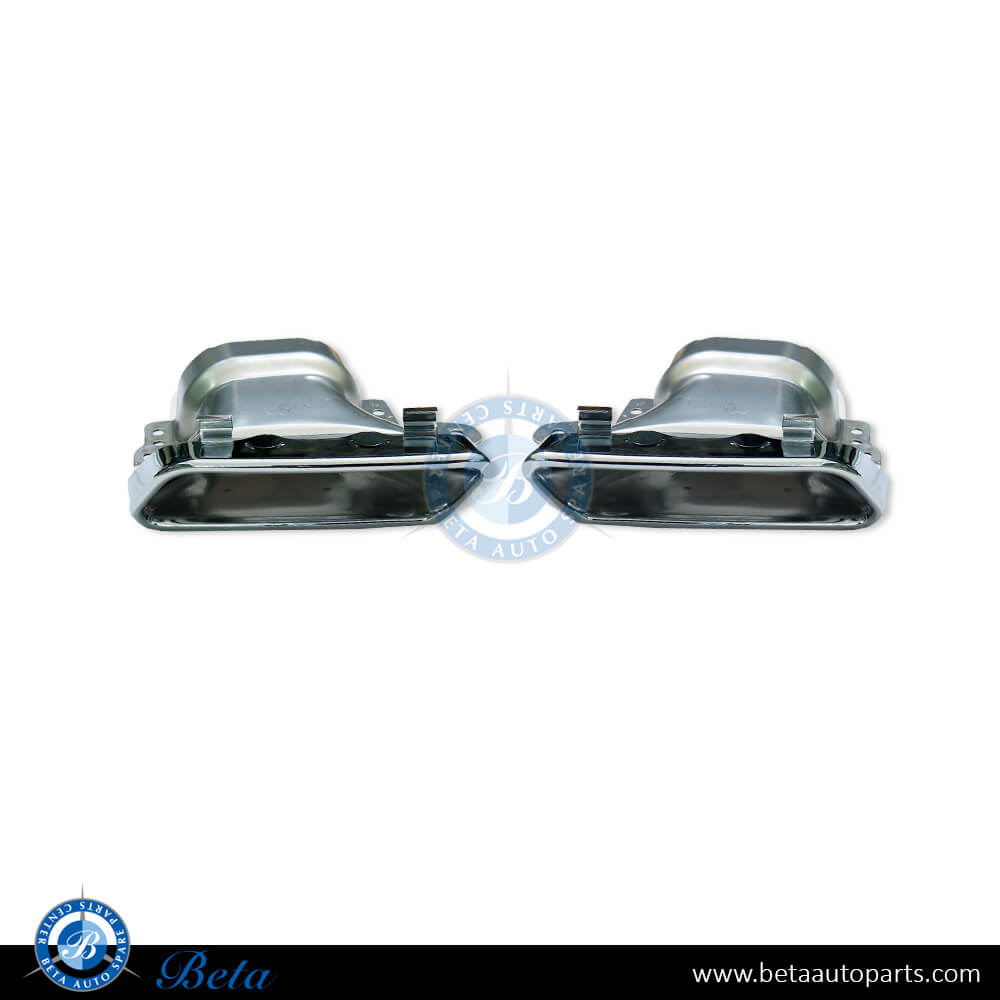 Exhaust Tips Normal AMG for Mercedes S-Class W221 2006-2013 models, Part Number 2214902921 / 2214903021