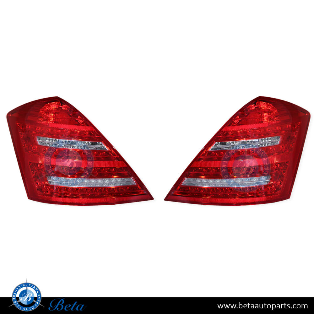 Tail Lamp Upgrade to 2010 look for Mercedes S-Class W221 2006-2009 models, Part Number 2218200166 / 2218200266