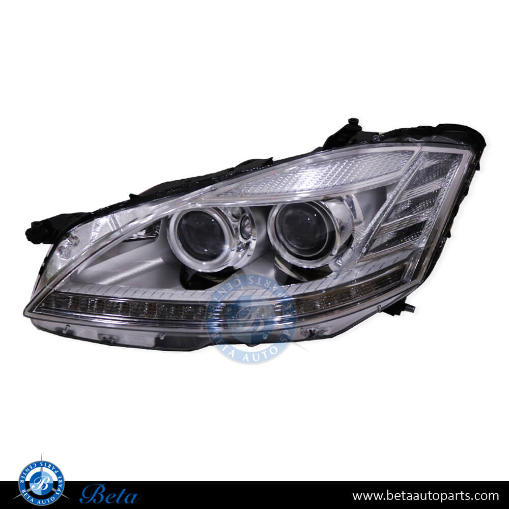 Left Side Headlamp Xenon for Mercedes S-Class W221 2010-2013 models, Part Number 2218200959