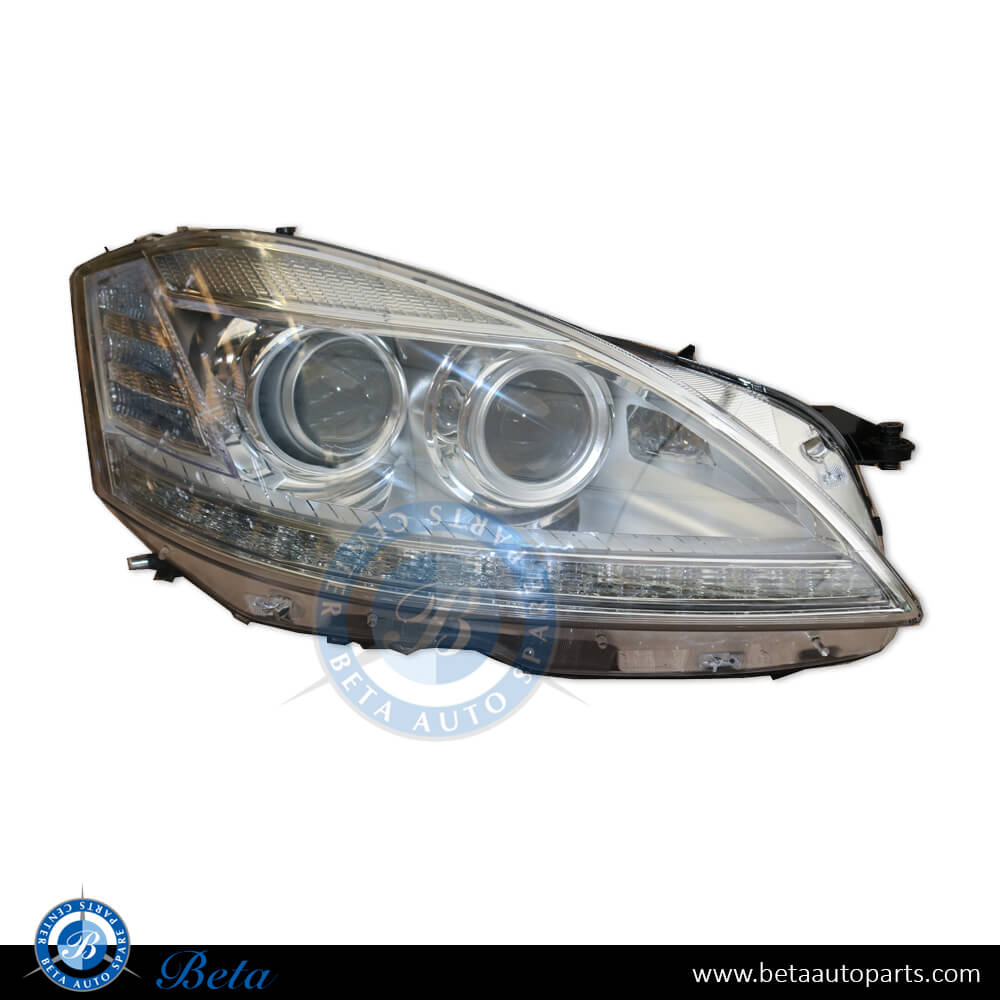 Right Side Headlamp Xenon with Night Vision for Mercedes S-Class W221 2010-2013 models, Part Number 2218201659