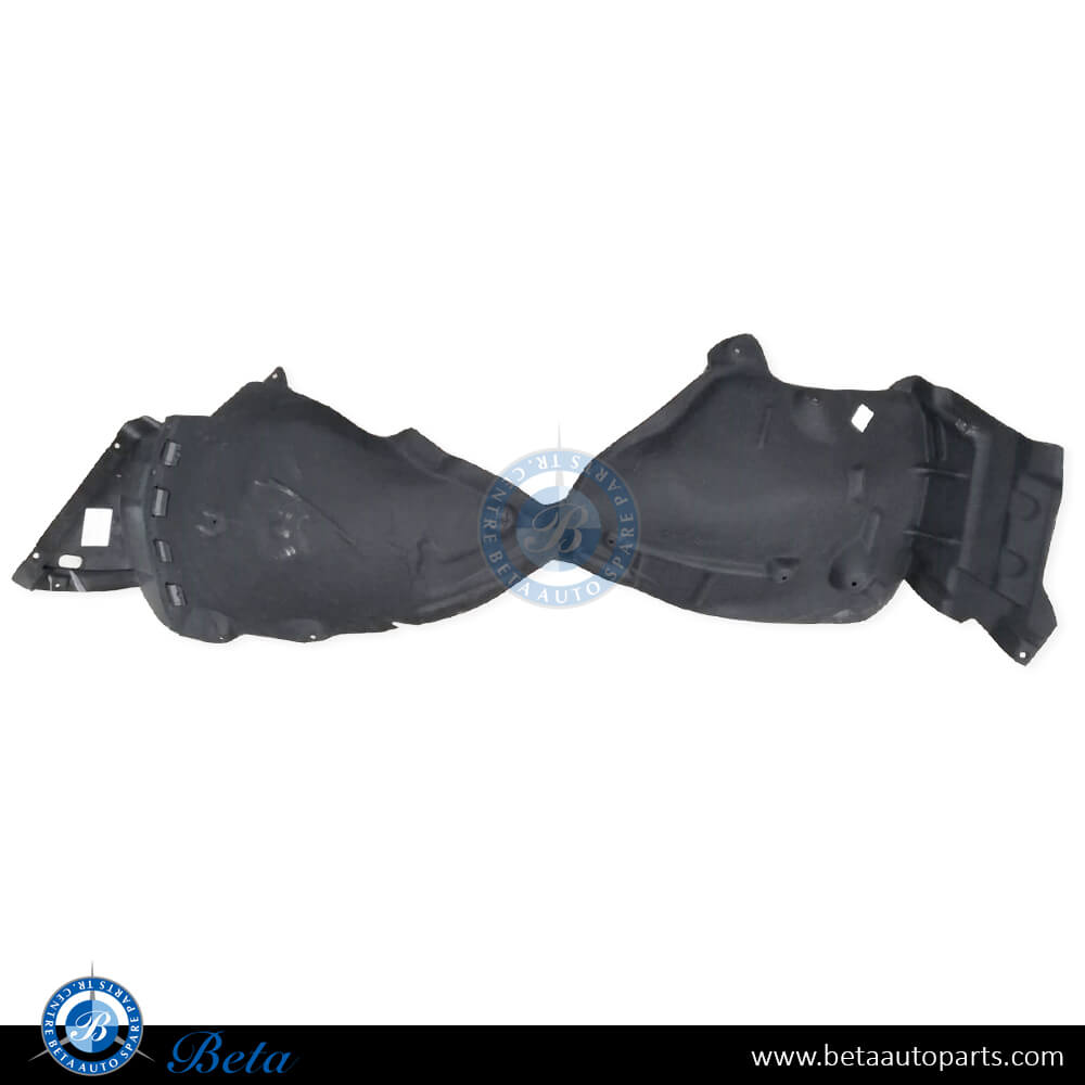 Left Side Front Wheel Fender Liner for Mercedes S-Class W222 2014-2017 models, Part Number 2226907900