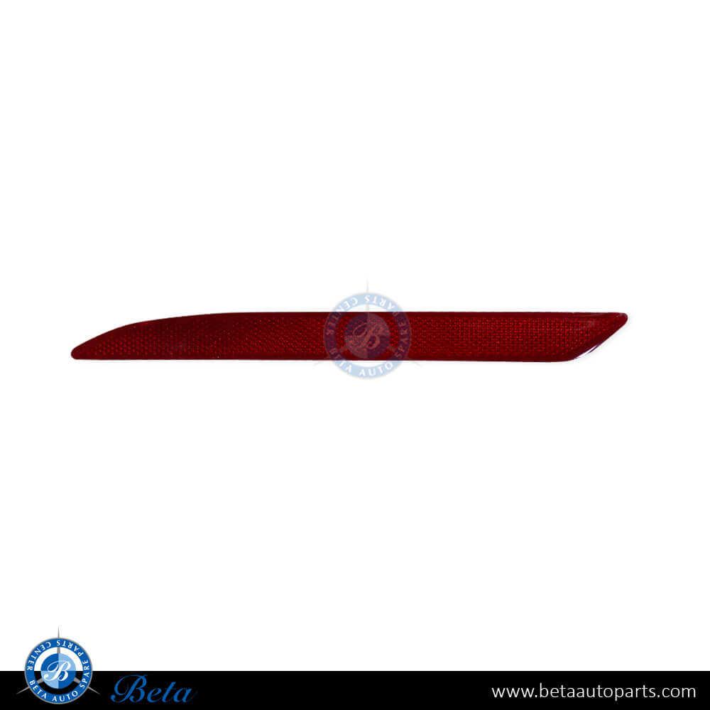 Left Side Rear Bumper Reflector AMG S63 / GLE63 - Red for Mercedes W177/W222/W166/C292 2014-2020 models, Part Number 2228200774