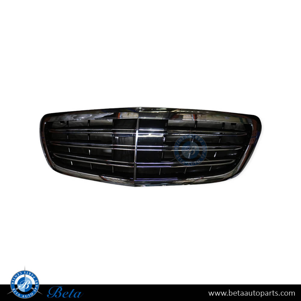 Radiator Grille AMG S63 for Mercedes S-Class W222 2014-2020 models, Part Number 2228802300