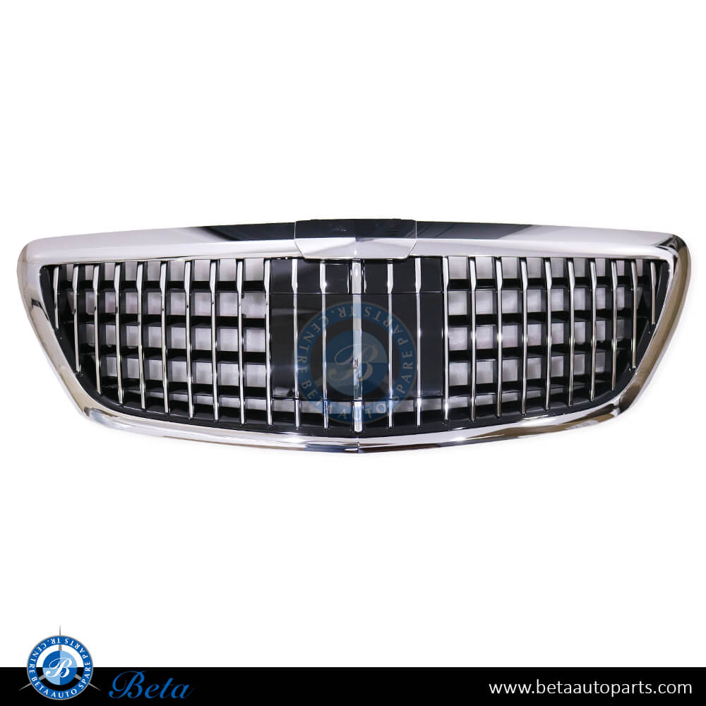 Grille Maybach with ACC for Mercedes S-Class W222 2018-2020 models, Part Number 2228805302