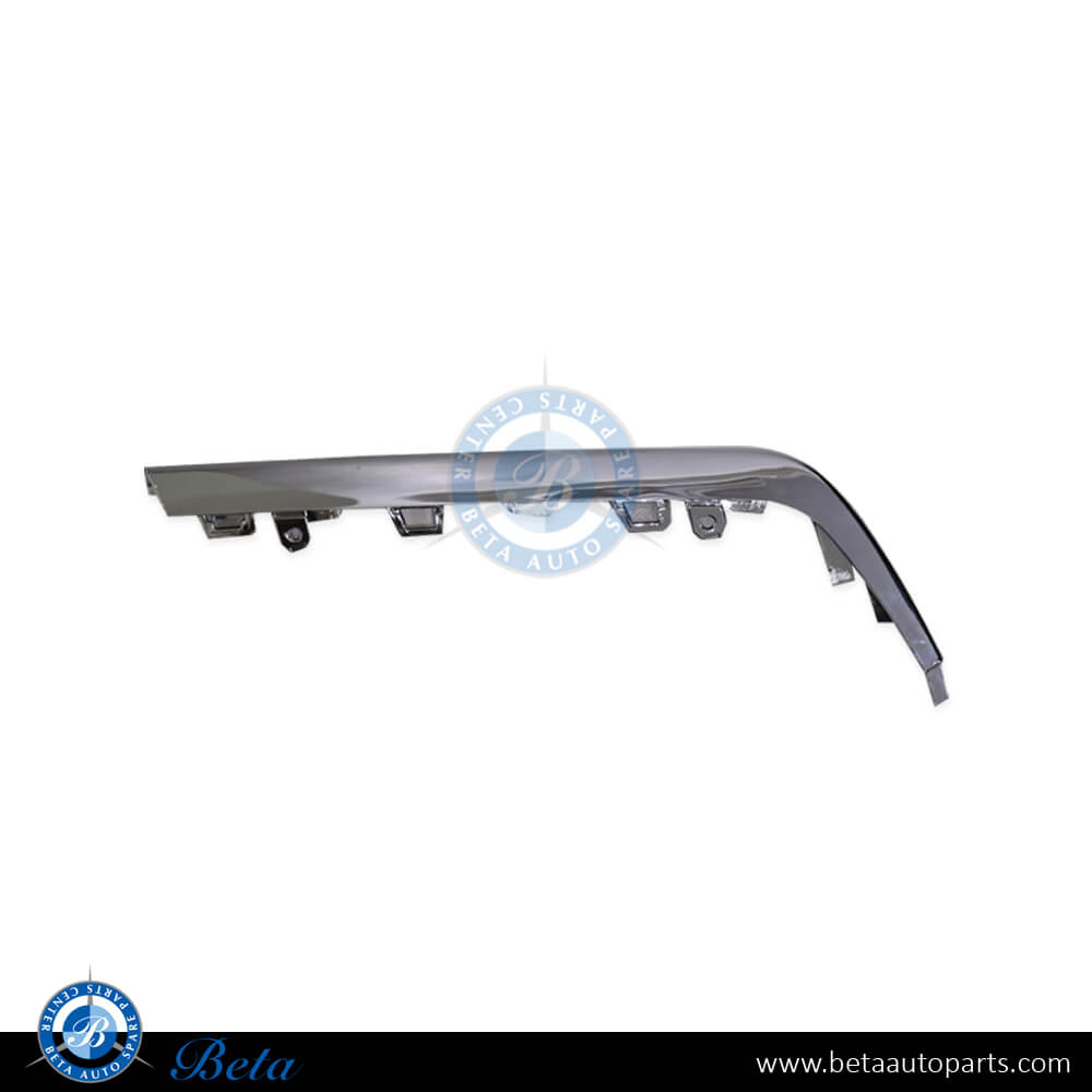 Right Side Rear Diffuser Chrome Moulding AMG S63/S65 for Mercedes S-Class W222 2018-2020 models, Part Number 2228853101