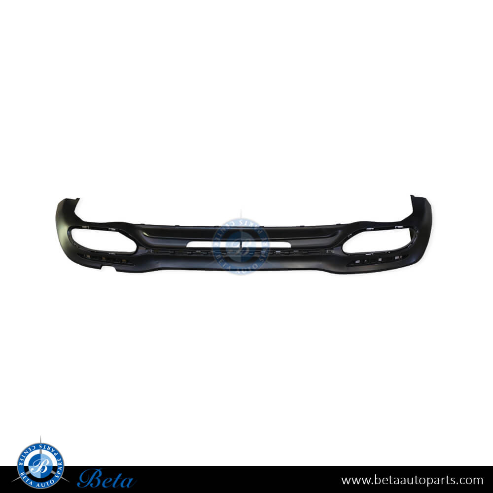 Rear Diffuser Normal AMG for Mercedes S-Class W222 2018-2020 models, Part Number 2228855201