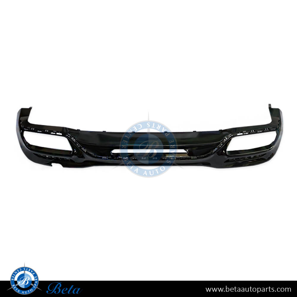 Rear Diffuser AMG S63/S65 with Night package for Normal AMG for Mercedes S-Class W222 2018-2020 models, Part Number 2228855801