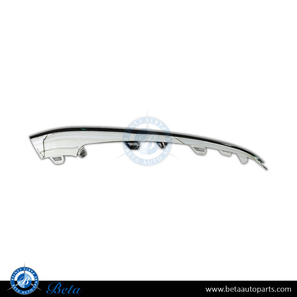 Left Side Front Bumper Lower Moulding Normal AMG for Mercedes S-Class W222 2018-2020 models, Part Number 2228857700