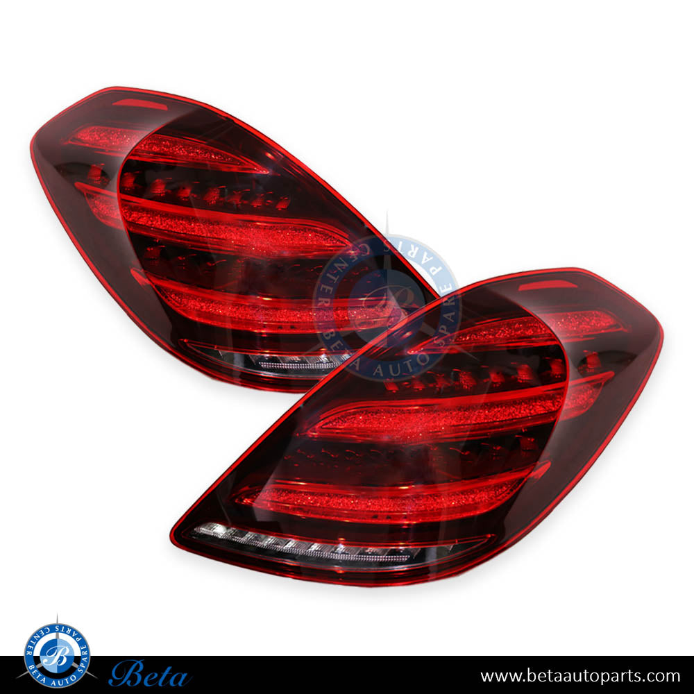 Tail Lamp Set for Mercedes S-Class W222 2018-2020 models, Part Number 2229066904 / 2229067004