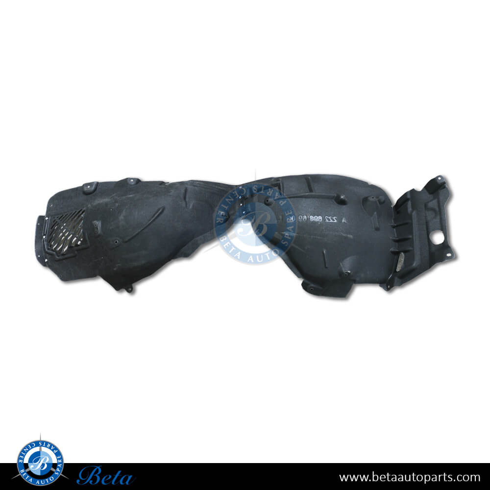 Right Side Front Wheel Fender Liner AMG S63 for Mercedes S-Class W222 2018-2020 models, Part Number 2226900905