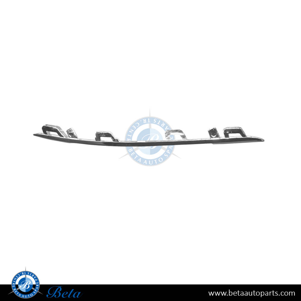 Left Side Front Bumper Lower Grille Upper Moulding Normal AMG for Mercedes S-Class 2021-Up models, Part Number 2238852102