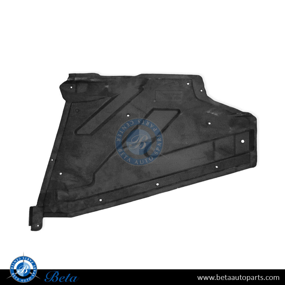 Left Side Rear coating under cover Flannel for Mercedes W176/W246/C117/X156 2012-2019 models, Part Number 2466840300