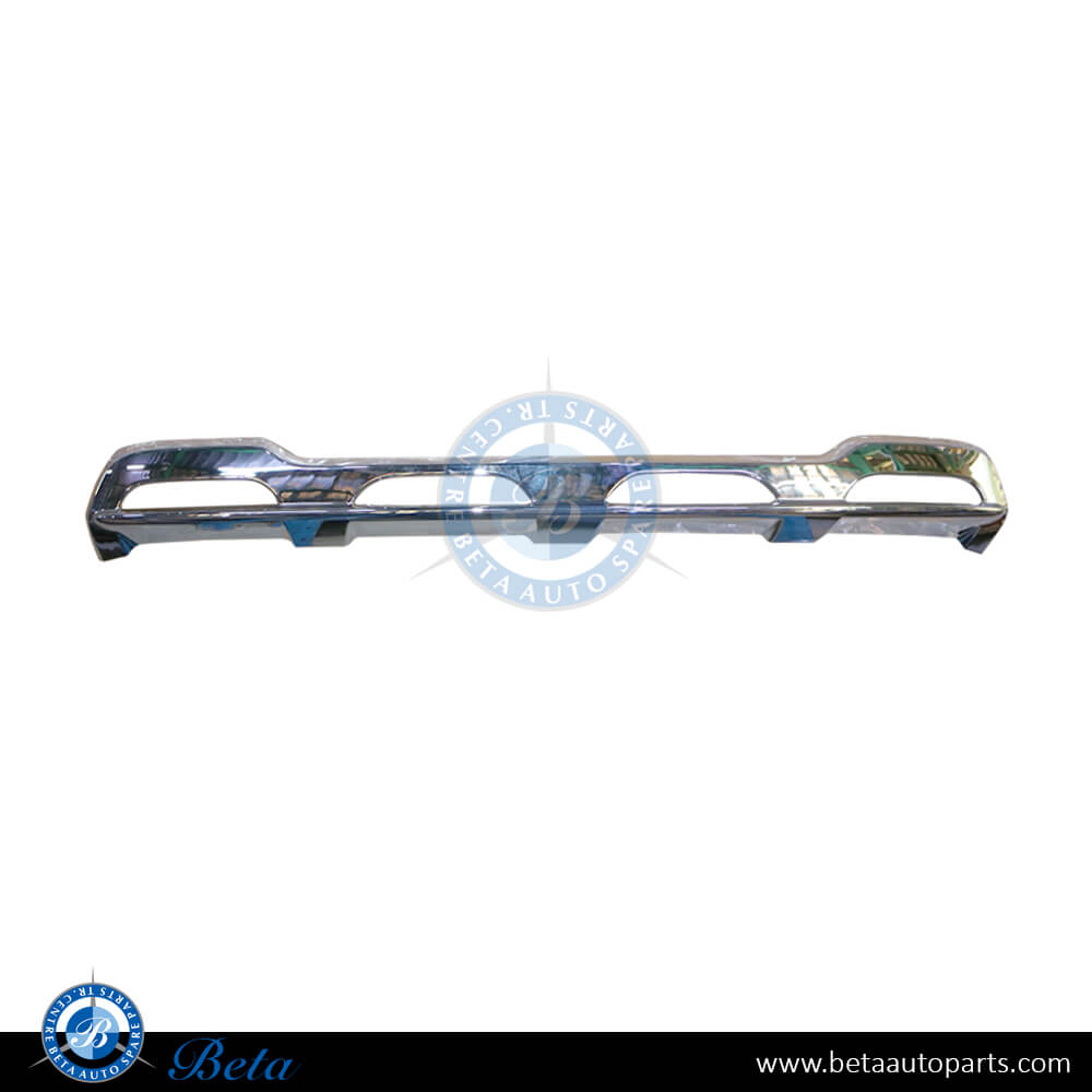 Front Bumper Lower Moulding - Chrome for Mercedes GLB-Class 2020-Up models, Part Number 2478855801