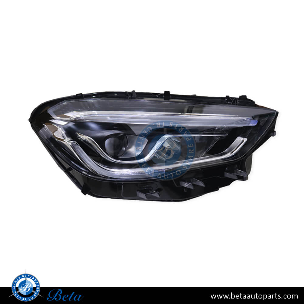 Right Side Headlamp Static LED for Mercedes GLA-Class 2021-Up models, Part Number 2479067801