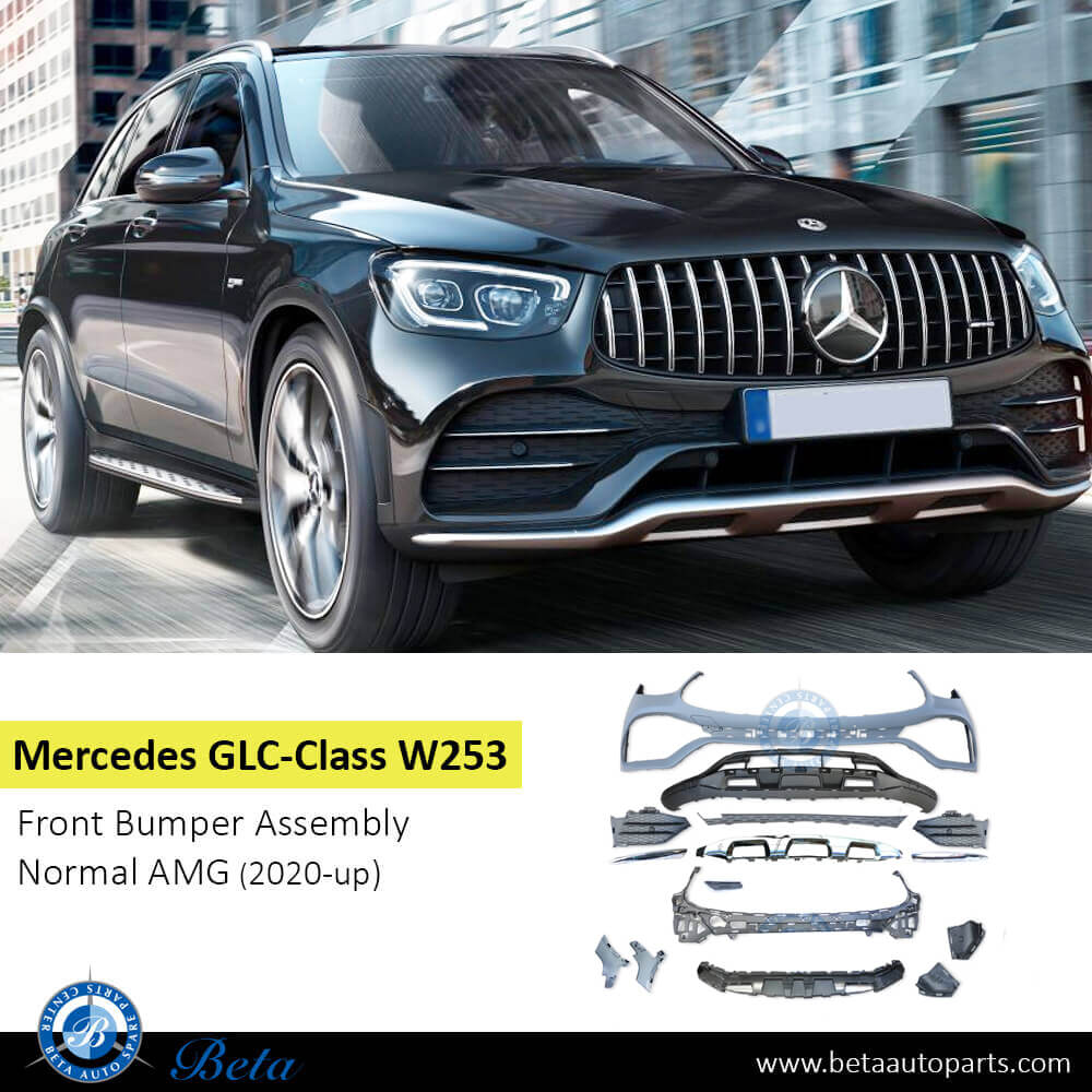 Mercedes GLC-Class W253 (2020-up), Front Bumper assembly Normal AMG, China, 2538856204